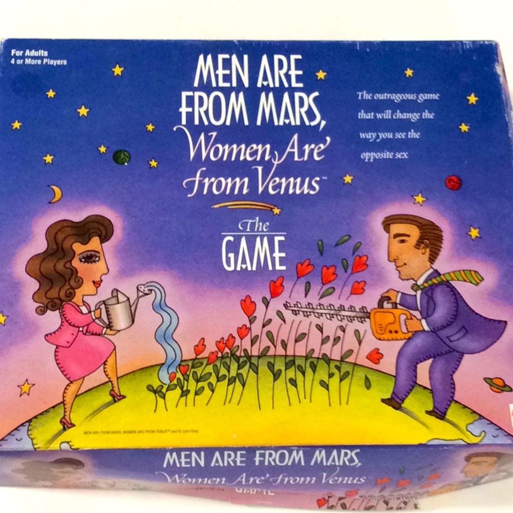 Men are from Mars Women are from Venus Board Game